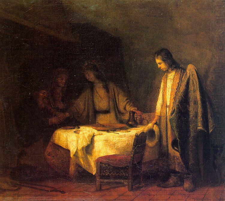 Samuel Dircksz van Hoogstraten Tobias Farewell to His Parents china oil painting image